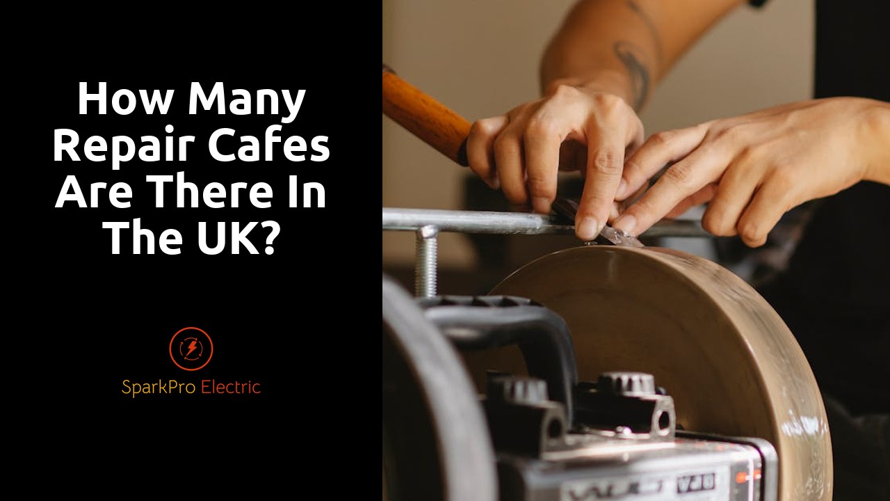 How many repair cafes are there in the UK?