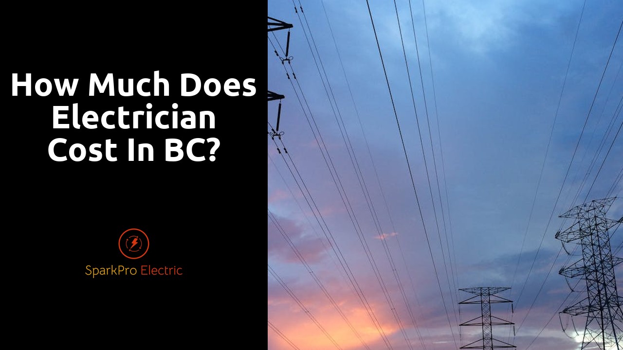 How much does electrician cost in BC?