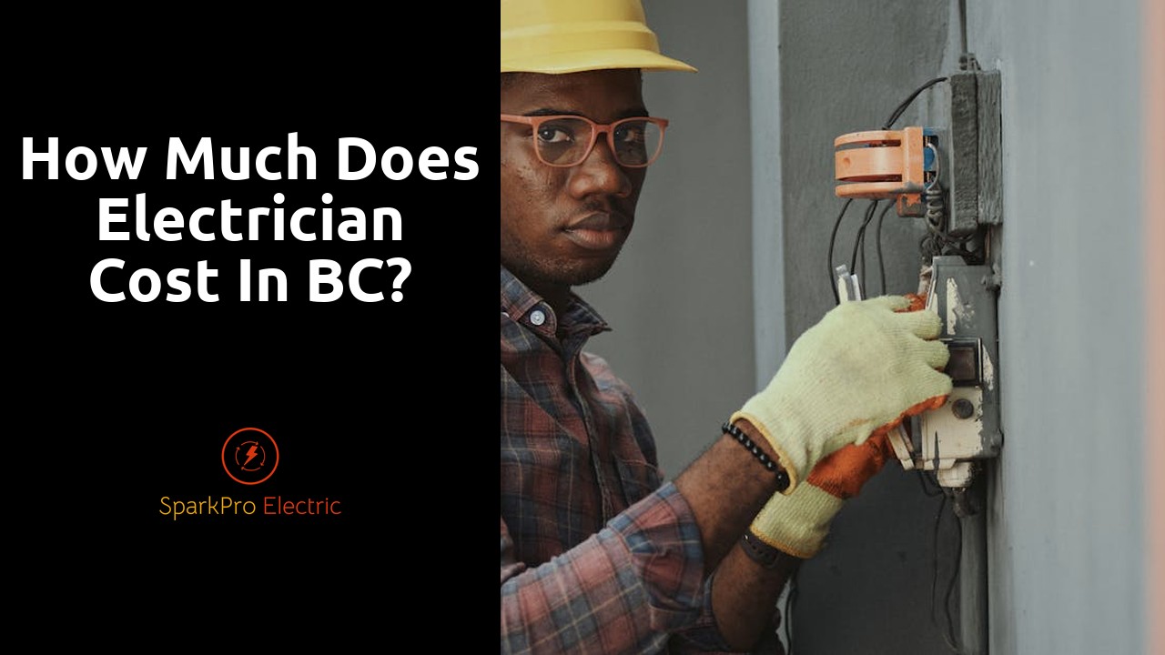 How much does electrician cost in BC?