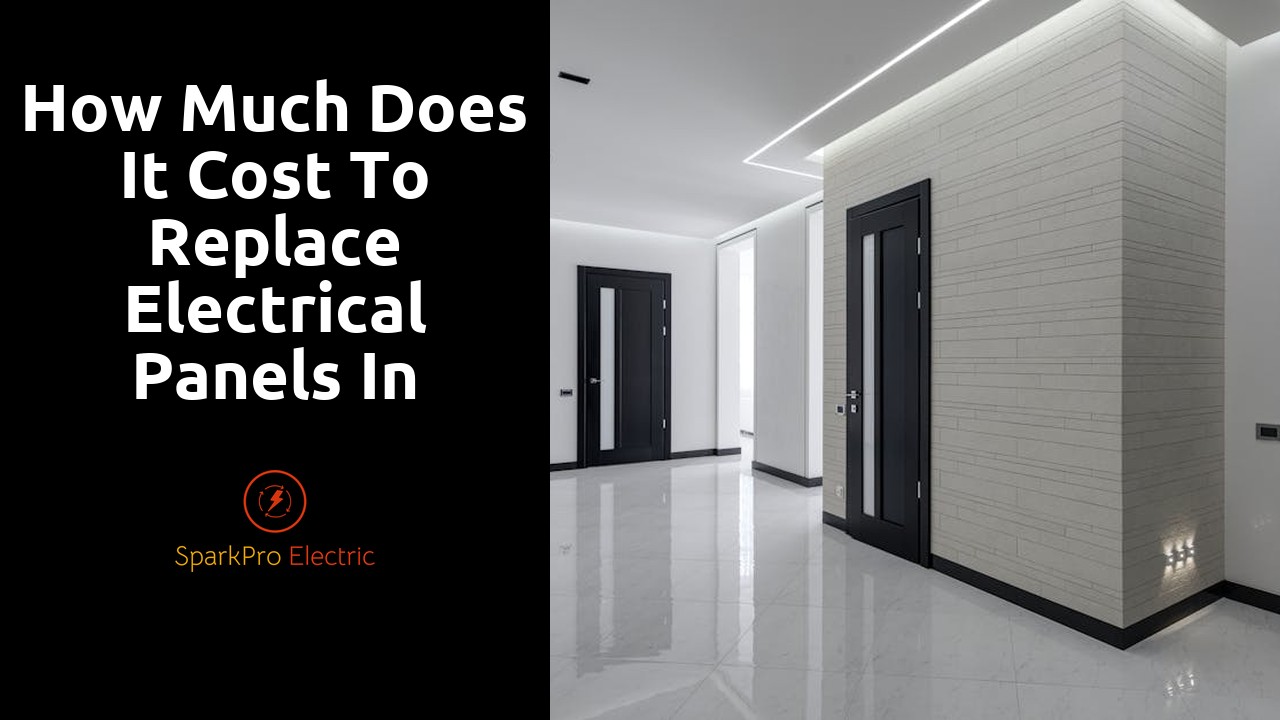 How much does it cost to replace electrical panels in Canada?